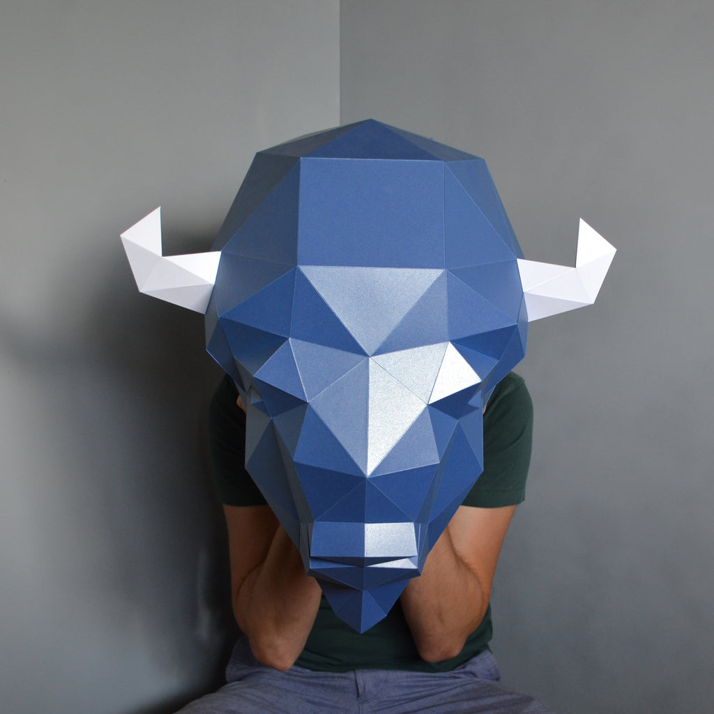 Gabriel the Buffalo | DIY Paper Craft Animal Kit