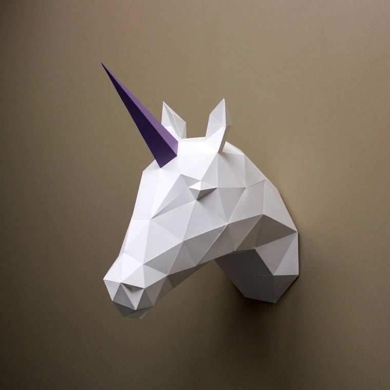 Vera the Unicorn | DIY Paper Craft Animal Kit