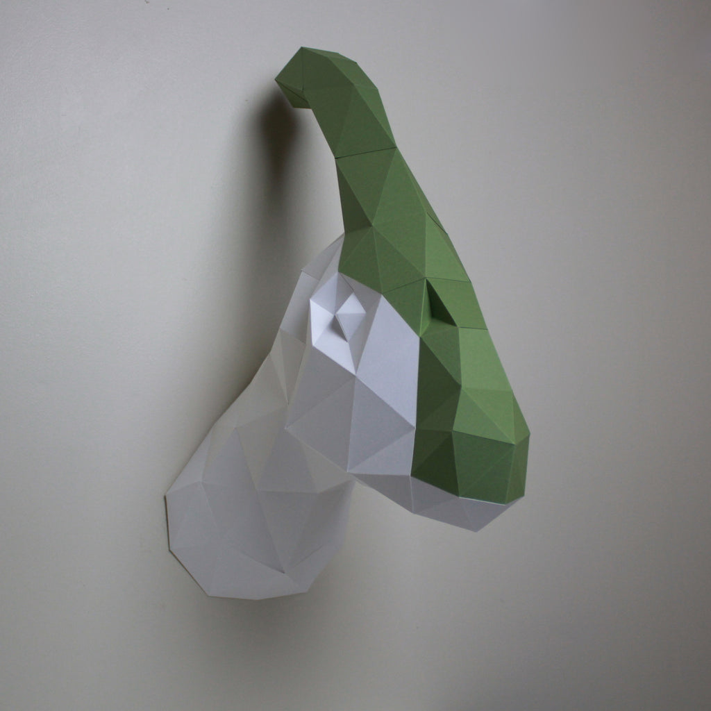 Karen the Parasaurolophus | DIY Papercraft Animal Kit