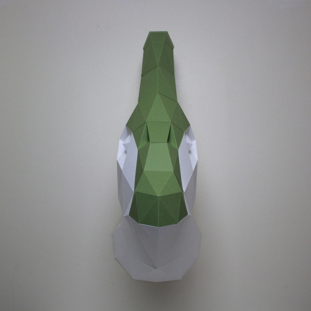 Paper Parasaurolophus