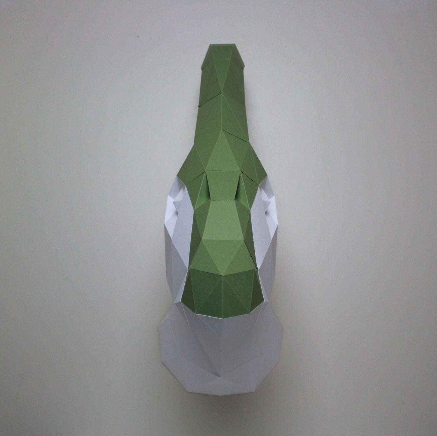 Paper Parasaurolophus