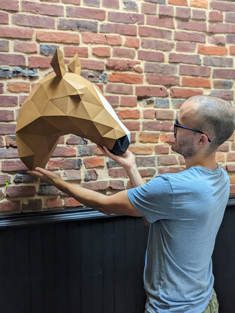 Gloria the Horse | DIY Paper Craft Animal Kit