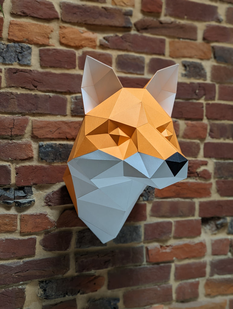 Cecilia the Fox | DIY Paper Craft Animal Kit