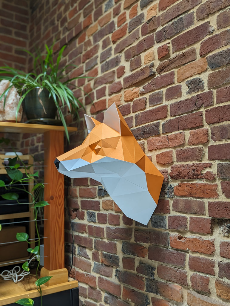 Cecilia the Fox | DIY Paper Craft Animal Kit