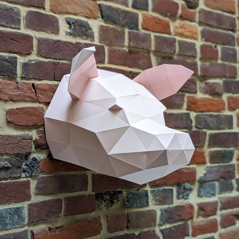 Wesley the Pig | DIY Papercraft Kit