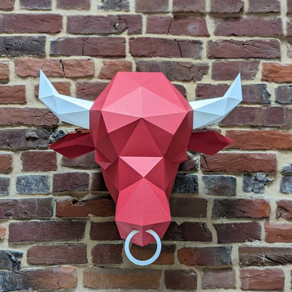 Simon the Bull | DIY Paper Craft Animal Kit