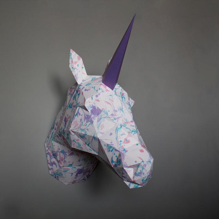 Karen the Parasaurolophus  DIY Paper Craft Animal Kit – Resident