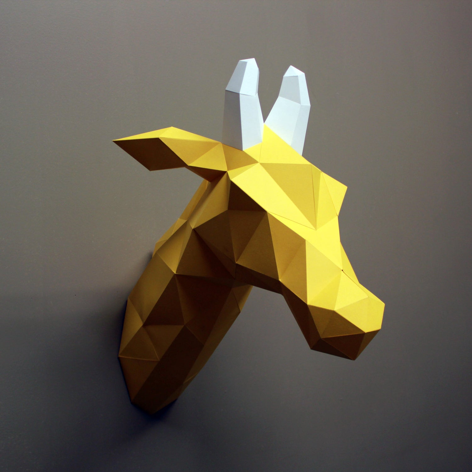 Giraffe DIY Paper Animal Sculpture