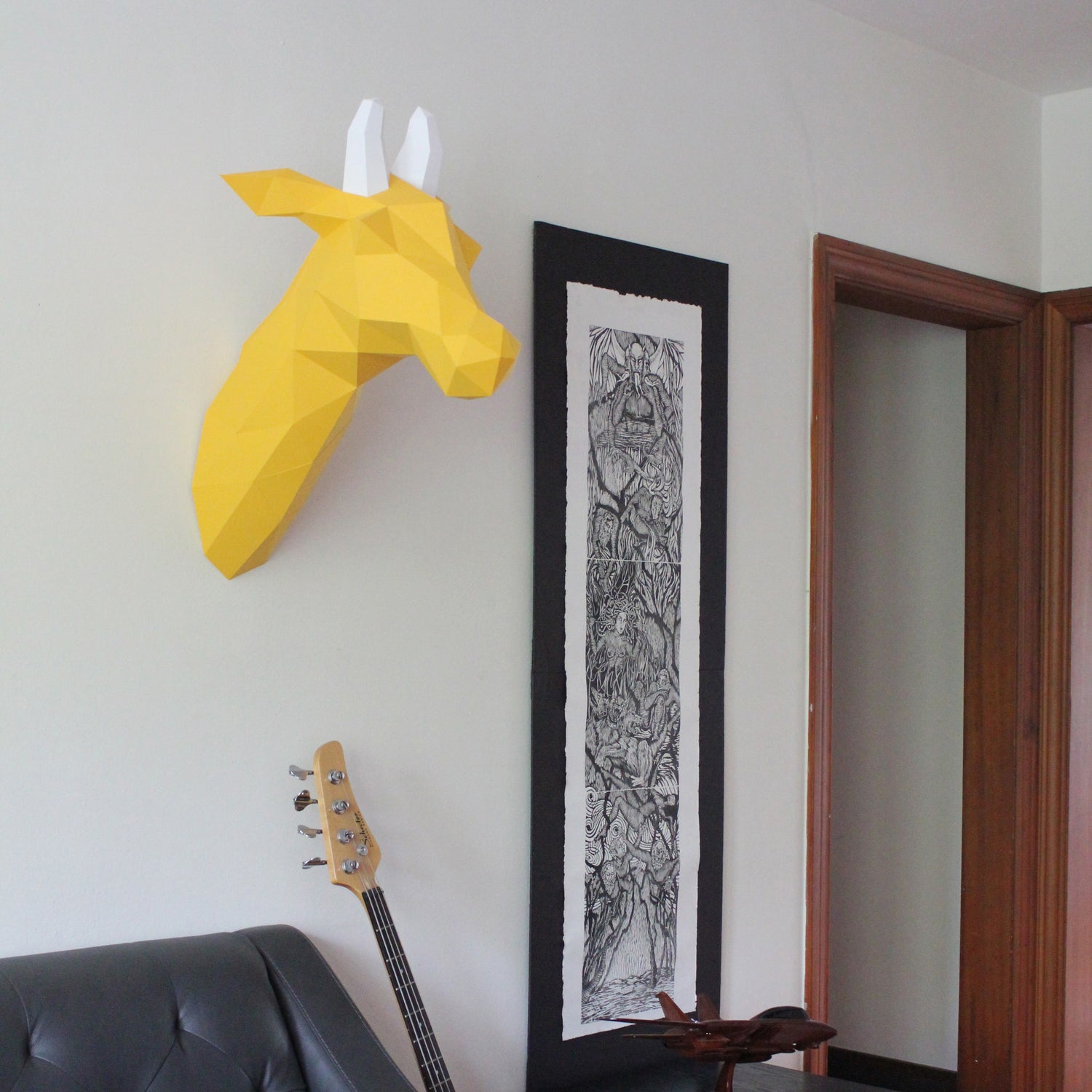 Giraffe DIY Paper Animal Sculpture