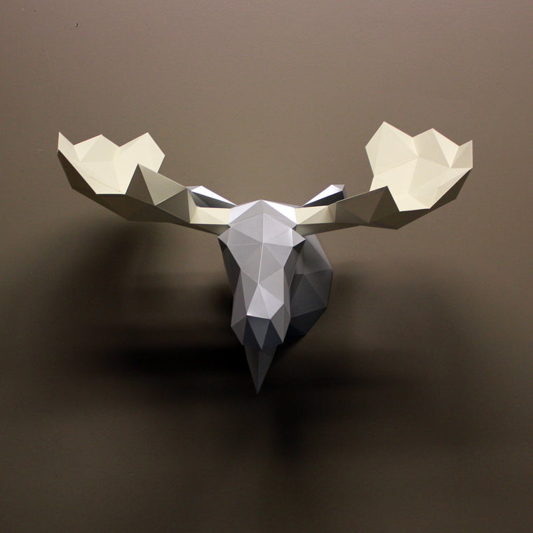 Leonard the Moose | DIY Paper Craft Animal Kit