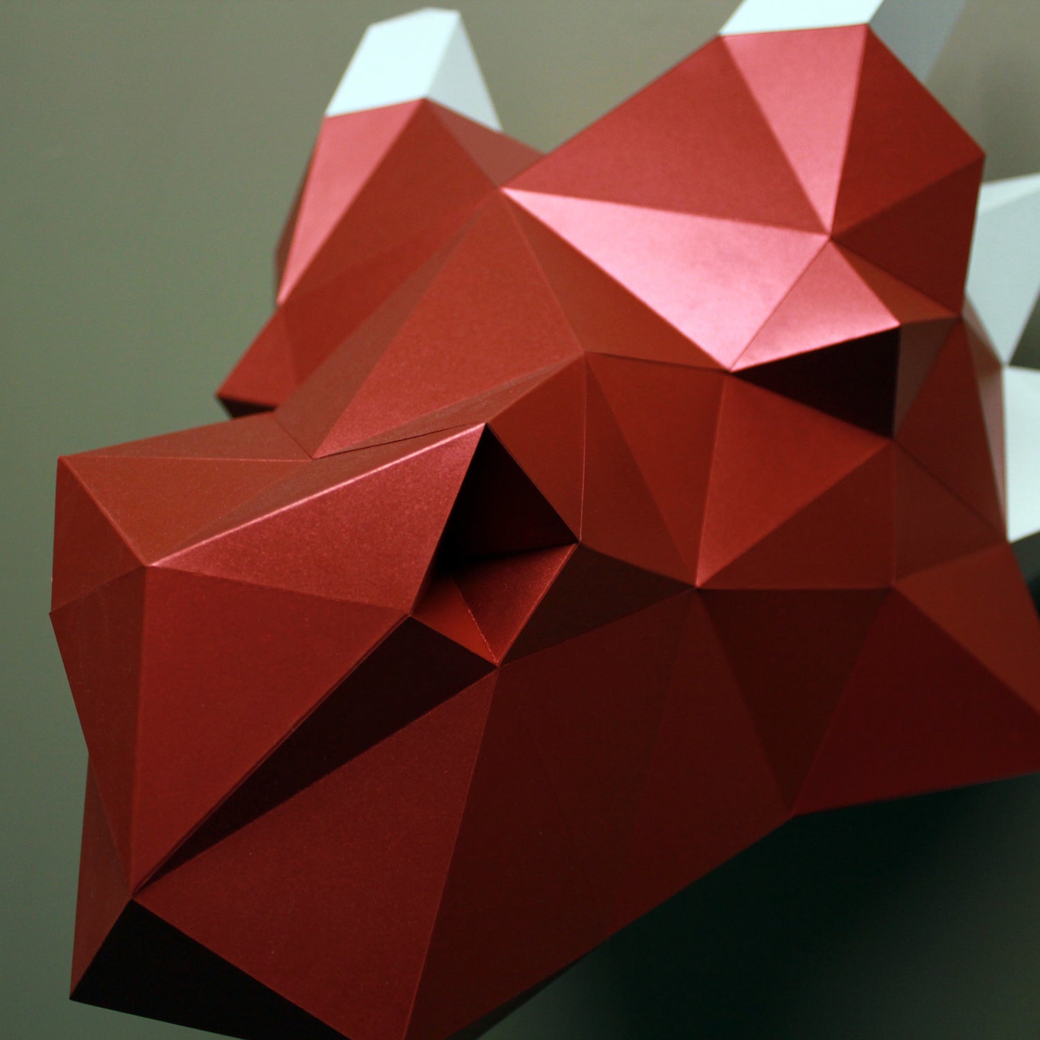 Dragon DIY Paper Animal Sculpture