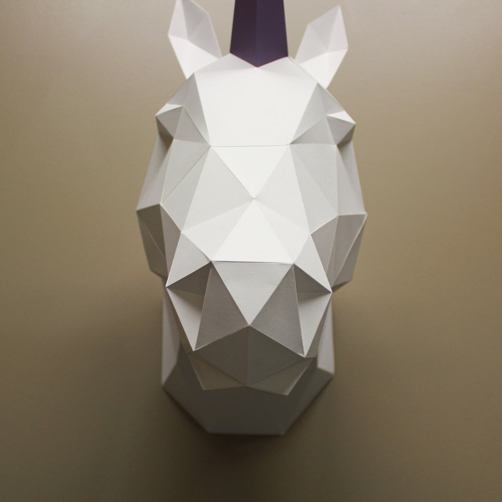 Unicorn DIY Paper Sculpture Kit