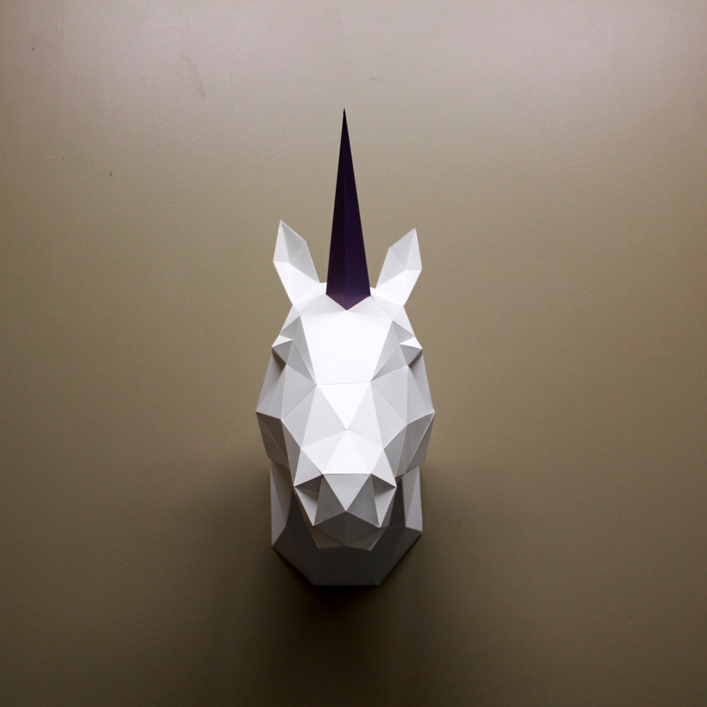 Unicorn DIY Paper Sculpture Kit