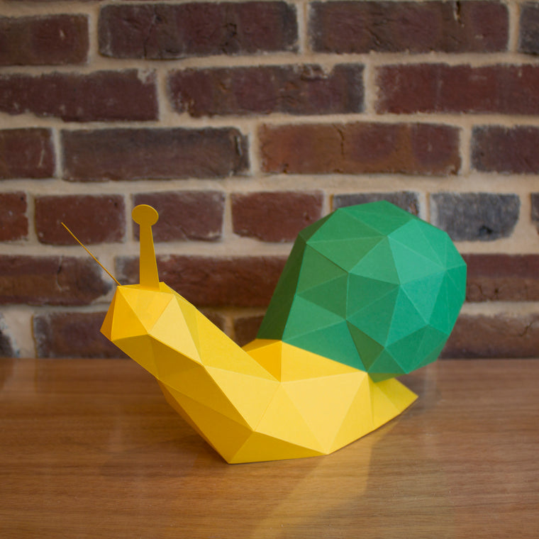 Eleanor the Snail | DIY Papercraft Kit