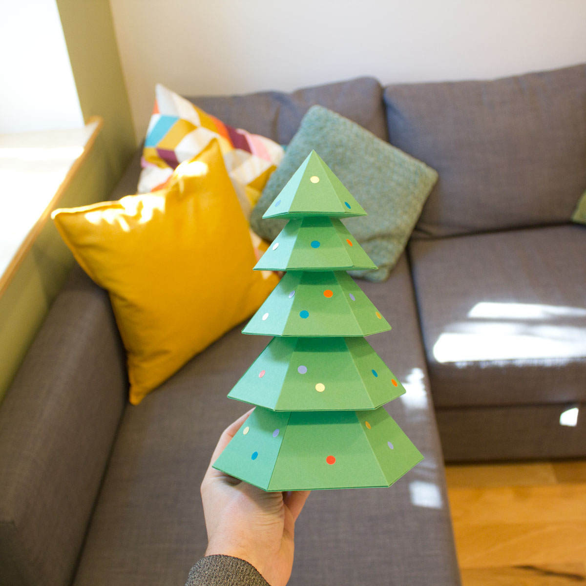 Evergreen Tree | DIY Papercraft Kit – Resident